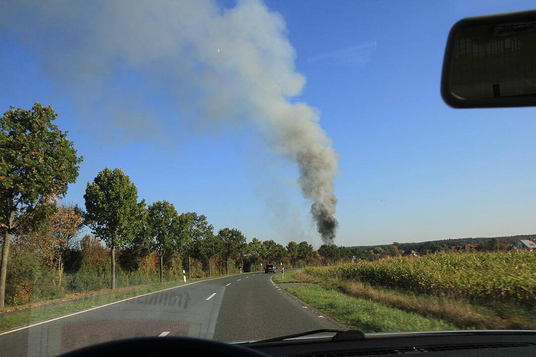 Brand in Schweinestall in Herzogenaurach