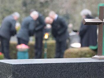 Der im Alter von 75 Jahren verstorbene Christian Zoll wurde am Freitagmittag auf dem Bad Kissinger Parkfriedhof beigesetzt.  Foto: Benedikt Borst