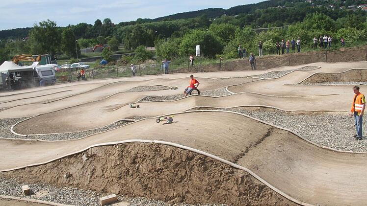 Das erste Rennen auf der neuen Piste war ein voller Erfolg.