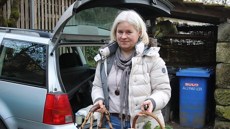"Irgendwann muss der Verbraucher wieder n&auml;her an den Erzeuger heran", ist sich Silvia Schott sicher. Sie hat einen  Anteil an der Solidarischen Landwirtschaft am Patersberghof.Mirjam Stumpf