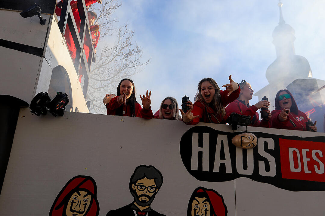 Fasching in Sand am Main!