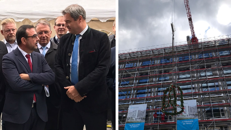 Kulmbach: Nächste Phase für Erweiterungsbau am Klinikum eingeläutet - "Zimmer mit Wohlfühlcharakter"