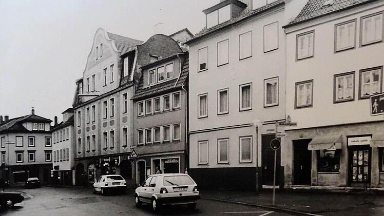 So präsentierte sich die Judengasse bei trübem Wetter im Jahr 1996. Foto: Archiv