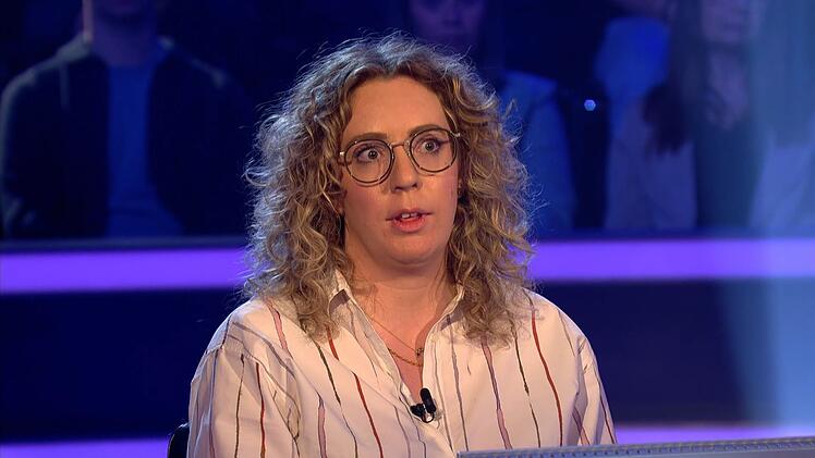 Von der 32.000-Euro-Marke plumpste Katharina Heun unsanft auf 500. Ihr Zusatzjoker hatte sie auf eine falsche F&auml;hrte gelockt.