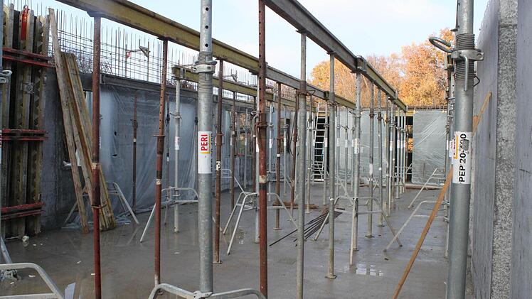 Hier entstehen die Zimmer für die Kinder.