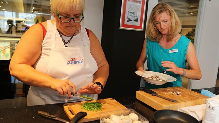 Impressionen vom KochduellFoto: Barbara Herbst