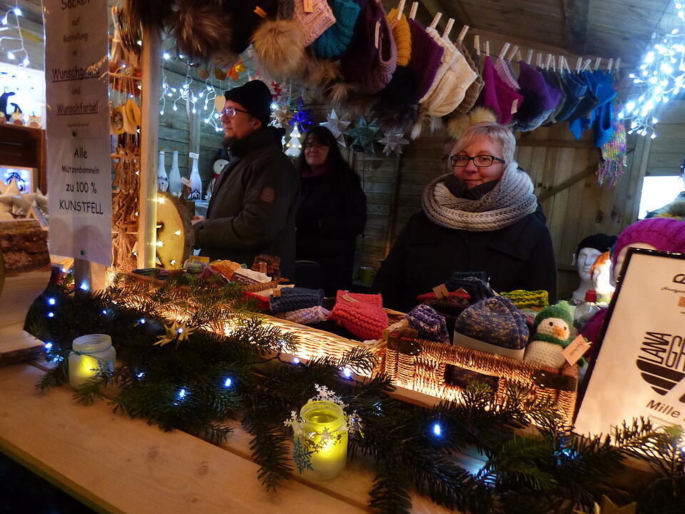 Eindrücke vom Gößweinsteiner Weihnachtsmarkt