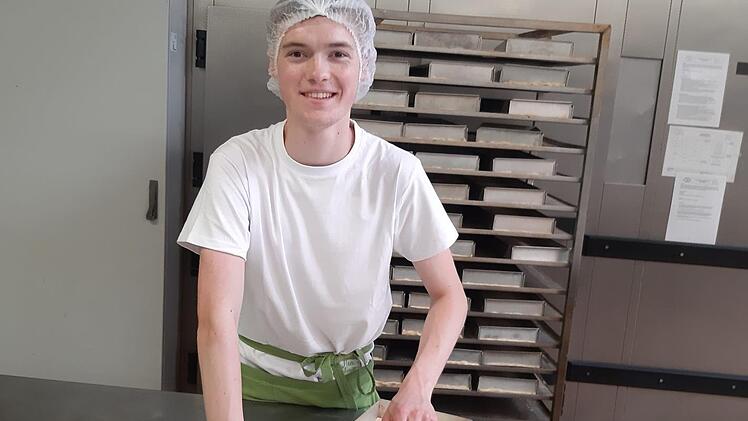 Auch in der Bäckerei Schmitt war Moritz Hüfner.