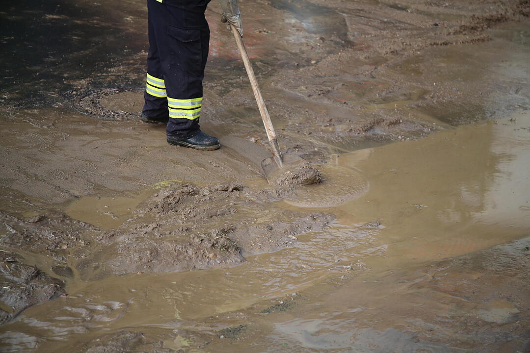 Unwetter in Oberfranken