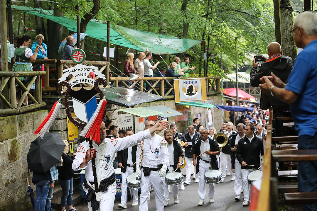 Forchheim; Annafestumzug; Annafeststimmung; Foto: Barbara Herbst
