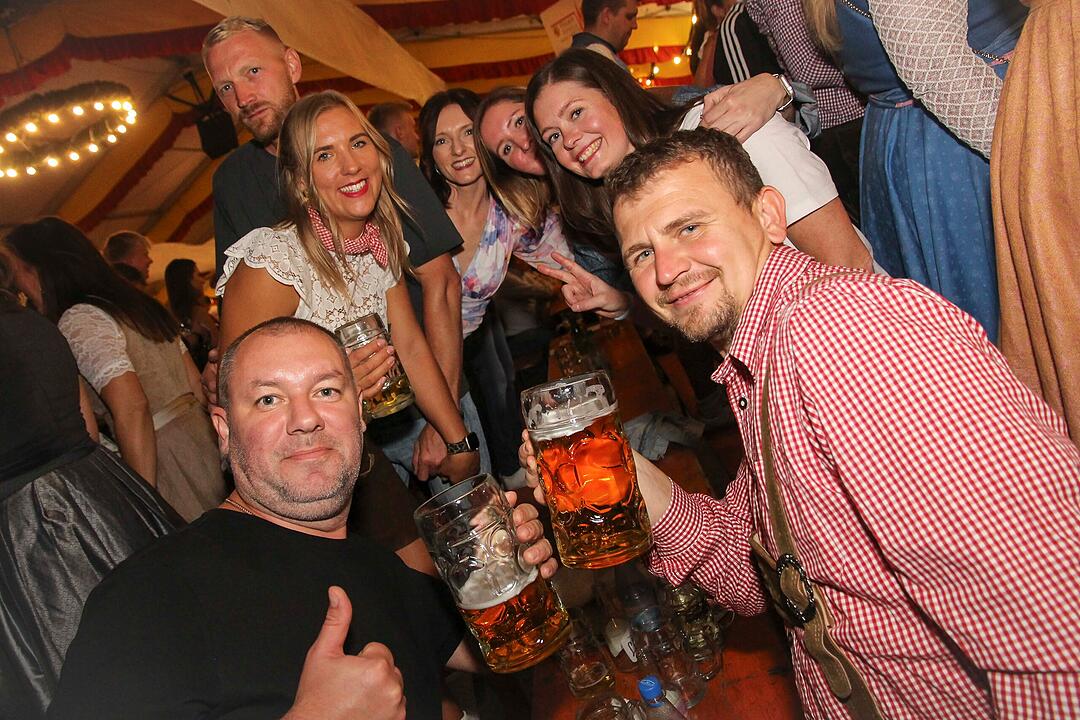 Endlich wieder Weinfest in Abtswind.