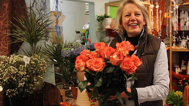 Maria Schrüfer in ihrem Element.