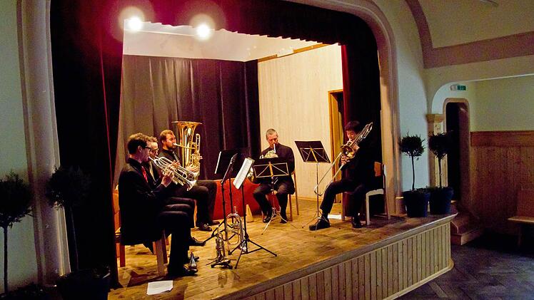 Philharmonisches Blechbläserquintett in ElsaFoto: Jochen Berger
