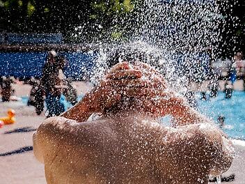 Sommer im Freibad