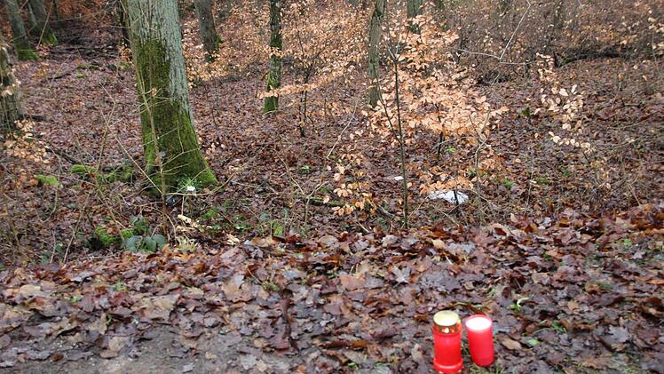 Die Unfallstelle am Tag danach.