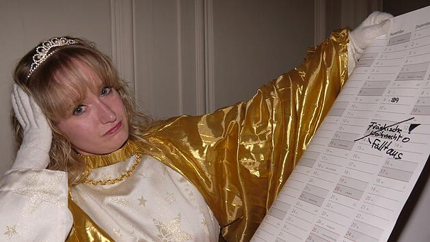 Nicht schon wieder: Christkind Nicole Bauer muss nach der "Fr&auml;nkischen Weihnacht" 2020 auch die diesj&auml;hrige Auflage aus dem Kalender streichen.