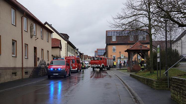 Scheunenbrand in Langendorf. Foto: Arkadius Guzy