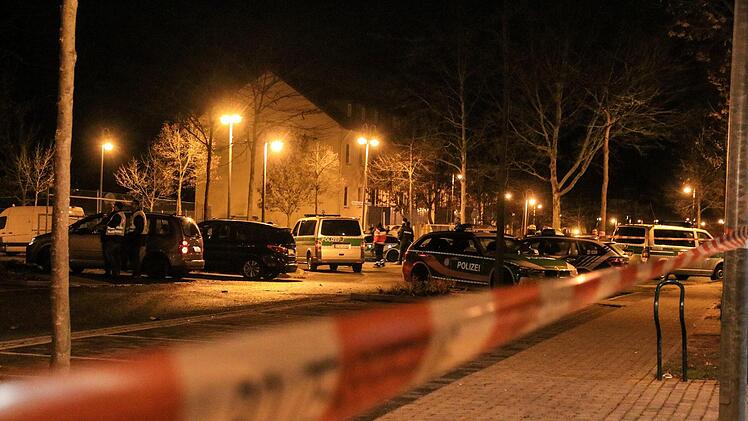 Polizisten wurden bei Randalen im Ankerzentrum Bamberg im Dezember 2018 von Bewohnern attackiert. Foto: Merzbach/News5 (Archiv)