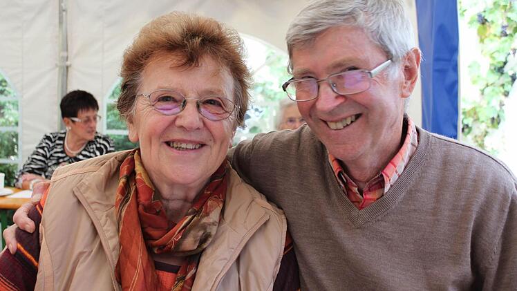 Zum ersten, aber nicht zum letzten Mal dabei: Lisbeth und Richard Schätzlein aus Gleisenau.