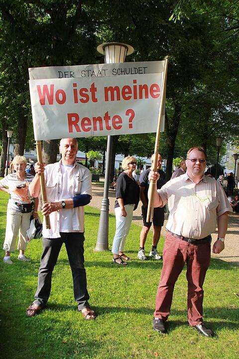 Bad Kissingen: Protest der Milchbauern