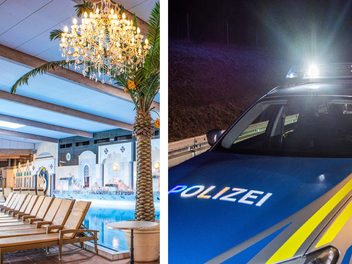 Stein: Betrunkene Frauen werden aus Freizeitbad verwiesen - Eine landet gefesselt am Boden