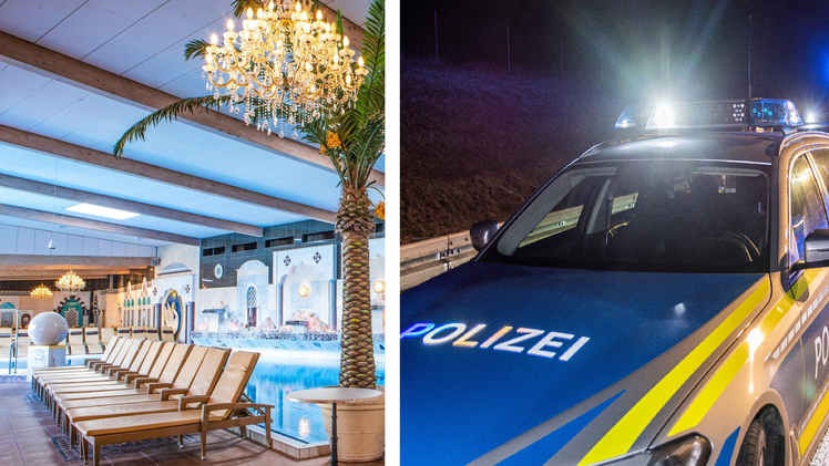 Stein: Betrunkene Frauen werden aus Freizeitbad verwiesen - Eine landet gefesselt am Boden