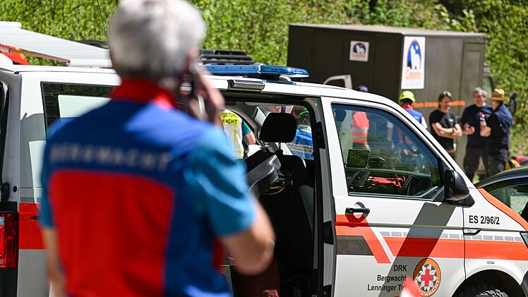 Rettungseinsatz in Falkensteiner H&ouml;hle