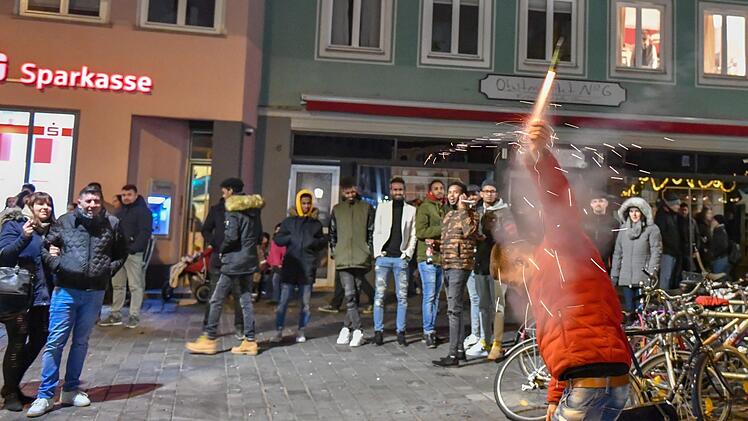 Silvester 2019/2020 in Bamberg. Foto: Ronald Rinklef