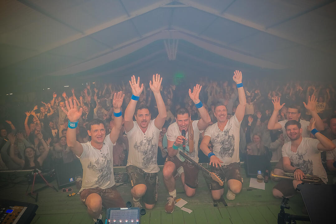 Es herrschte beste Stimmung beim Bierfest!