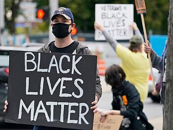 «Black Lives Matter»-Demonstrant