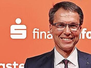 Thomas Schmidt freute sich &uuml;ber die Auszeichnung f&uuml;r die Sparkasse Bamberg.