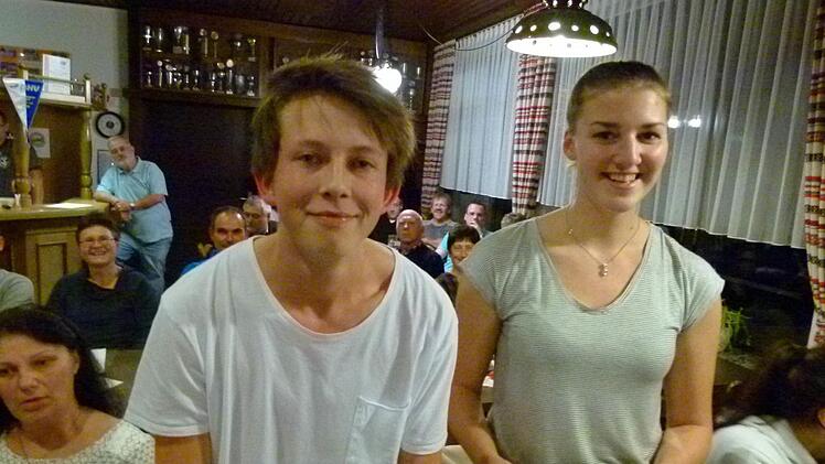 Sachlich, aber eindringlich tragen Katharina Höhn und Louis Neudert das Anliegen der Jugend vor: Sie möchte einen Jugendraum. Foto: Lothar Weidner