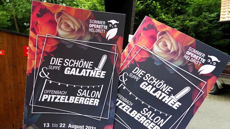 Mit zwei Einaktern verbuchte die Sommeroperette eine Platzauslastung von 70 Prozent Platzauslastung unter Corona-Bedingungen auf der Waldbühne.Foto: Jochen Berger