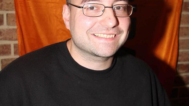 Stefan Bassing möchte den Bezirkstag entern.  Fotos: gst