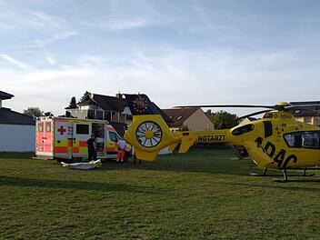 Oberhaid: Schrecklicher Unfall im Landkreis Bamberg: Person steht in Brand