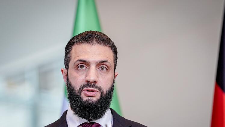 Syriens &Uuml;bergangspr&auml;sident Ahmed al-Scharaa besucht Berlin