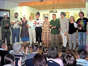 Die "Rentnergang" sorgte für ein volles Haus und gute Laune. Foto: Paul Hader