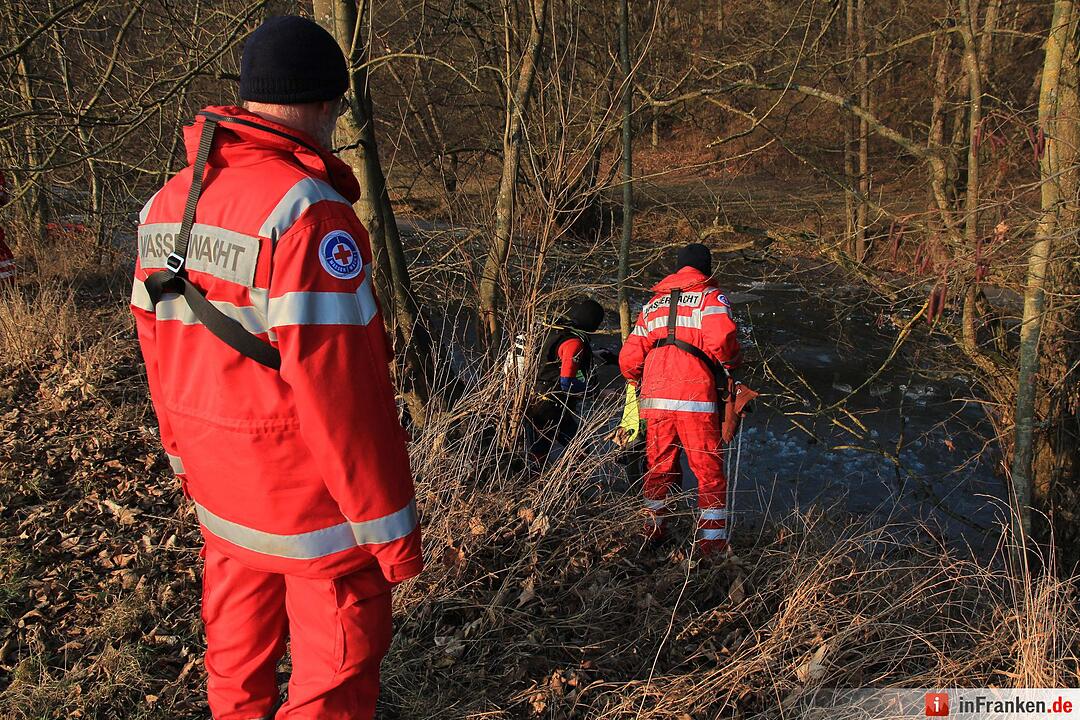 Kreis Bad Kissingen: Suchaktion nach Eis-Unfall