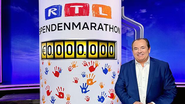 Wolfram Kons f&uuml;hrt wie gewohnt durch den RTL-Spendenmarathon 2025.