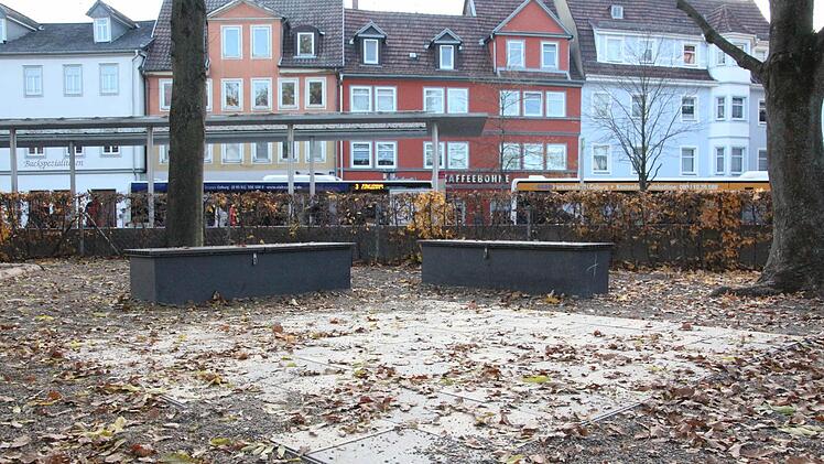 Das Großschach am Josiasgarten wurde vor einigen Jahren auf Initiative des Runden Tischs angelegt. Gelegentlich wird es auch genutzt. Foto: Simone Bastian