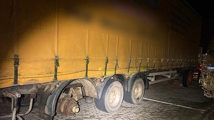 Osthessen: Polizei stoppt ungewöhnliches Gespann aus Franken