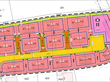 So sieht der Bebauungsplan Schlossberg aus.Richard Sänger
