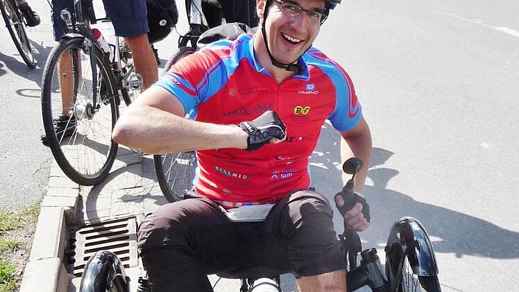 Thomas Gensler: Radfahren bedeutet ihm sehr viel. Foto: Krebsverband Baden-Württemberg