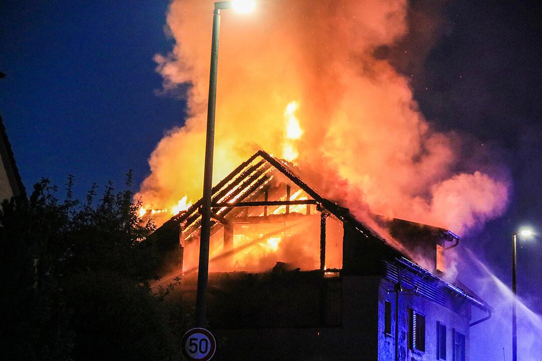 Brand in Frensdorf