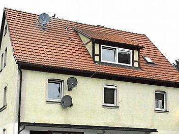 Die Asylbewerberunterkunft in Burgpreppach Foto: FT, Archiv