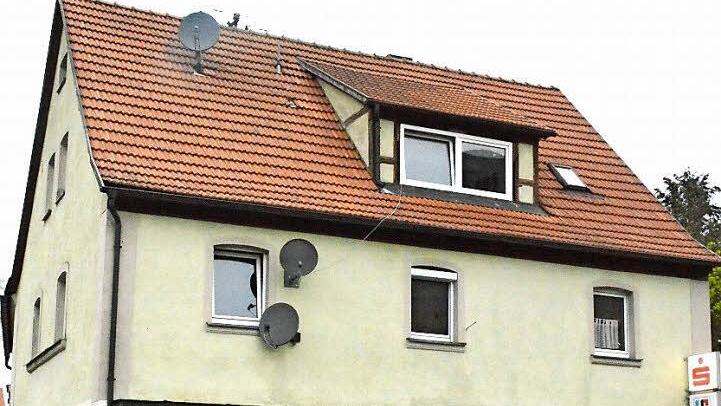 Die Asylbewerberunterkunft in Burgpreppach Foto: FT, Archiv