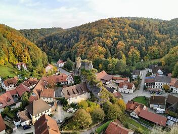 Tüchersfeld in der Fränkischen Schweiz