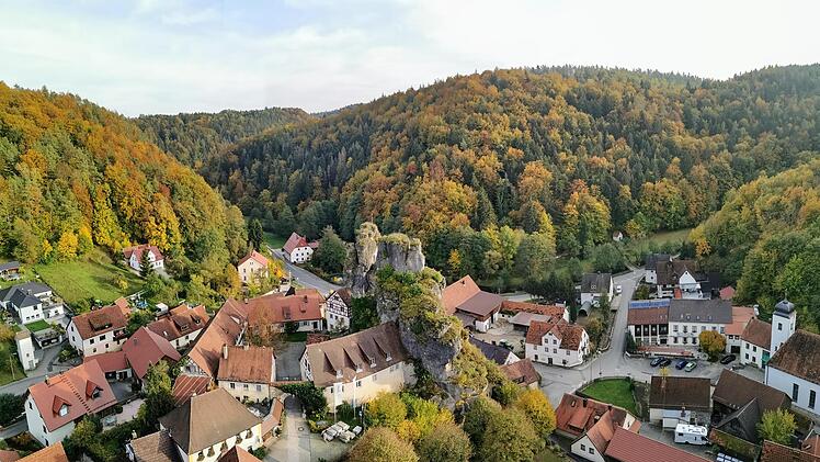 Tüchersfeld in der Fränkischen Schweiz