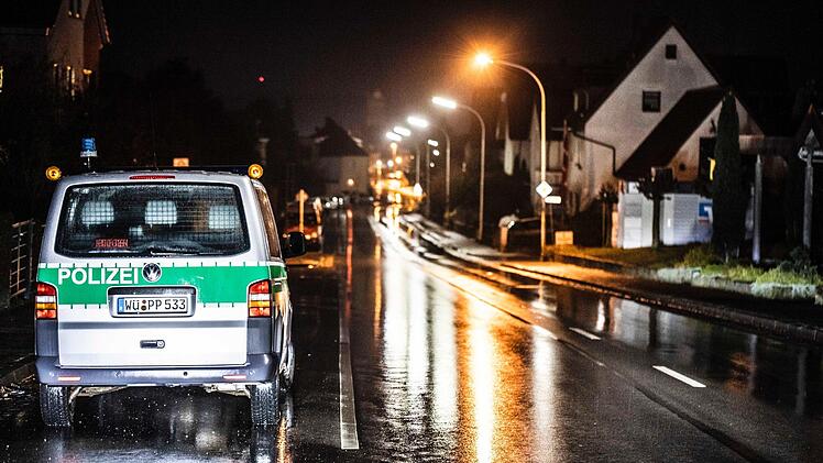 Polizeipräsenz in der Hofheimer Straße René Ruprecht