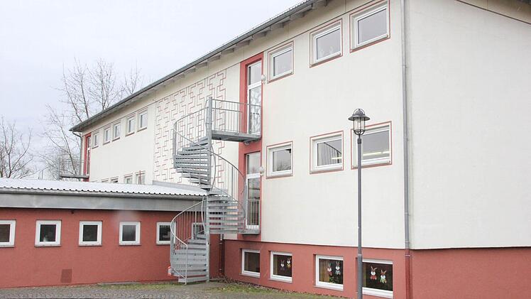 An der Schule in Johannisthal wurden zwei Feuertreppen angebaut. Foto: Friedwald Schedel